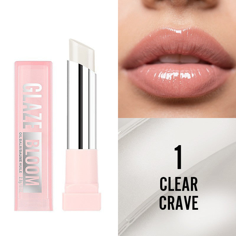 Glaze Bloom Lip Balm —— Juicy color. Cushion-soft moisture. Zero sticky gloss feeling.