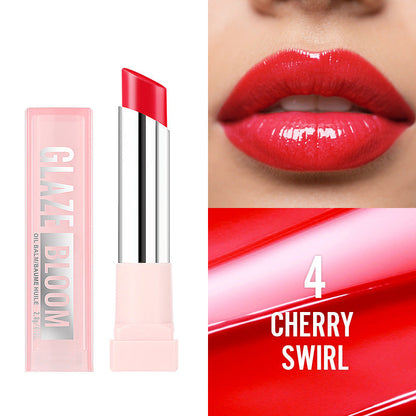 Glaze Bloom Lip Balm —— Juicy color. Cushion-soft moisture. Zero sticky gloss feeling.