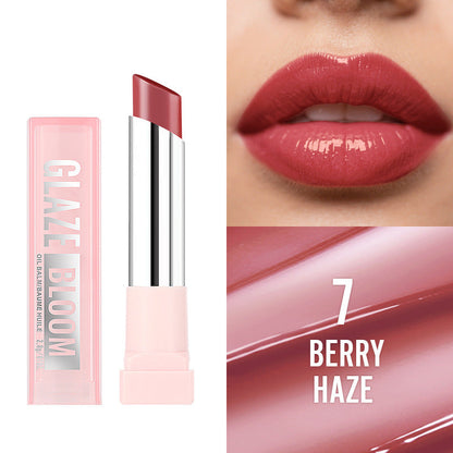 Glaze Bloom Lip Balm —— Juicy color. Cushion-soft moisture. Zero sticky gloss feeling.