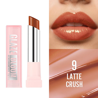 Glaze Bloom Lip Balm —— Juicy color. Cushion-soft moisture. Zero sticky gloss feeling.