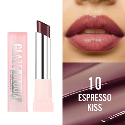 Glaze Bloom Lip Balm —— Juicy color. Cushion-soft moisture. Zero sticky gloss feeling.