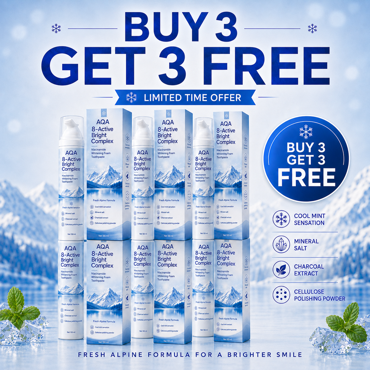 💥Buy 3 get 3 Free-6pc💥