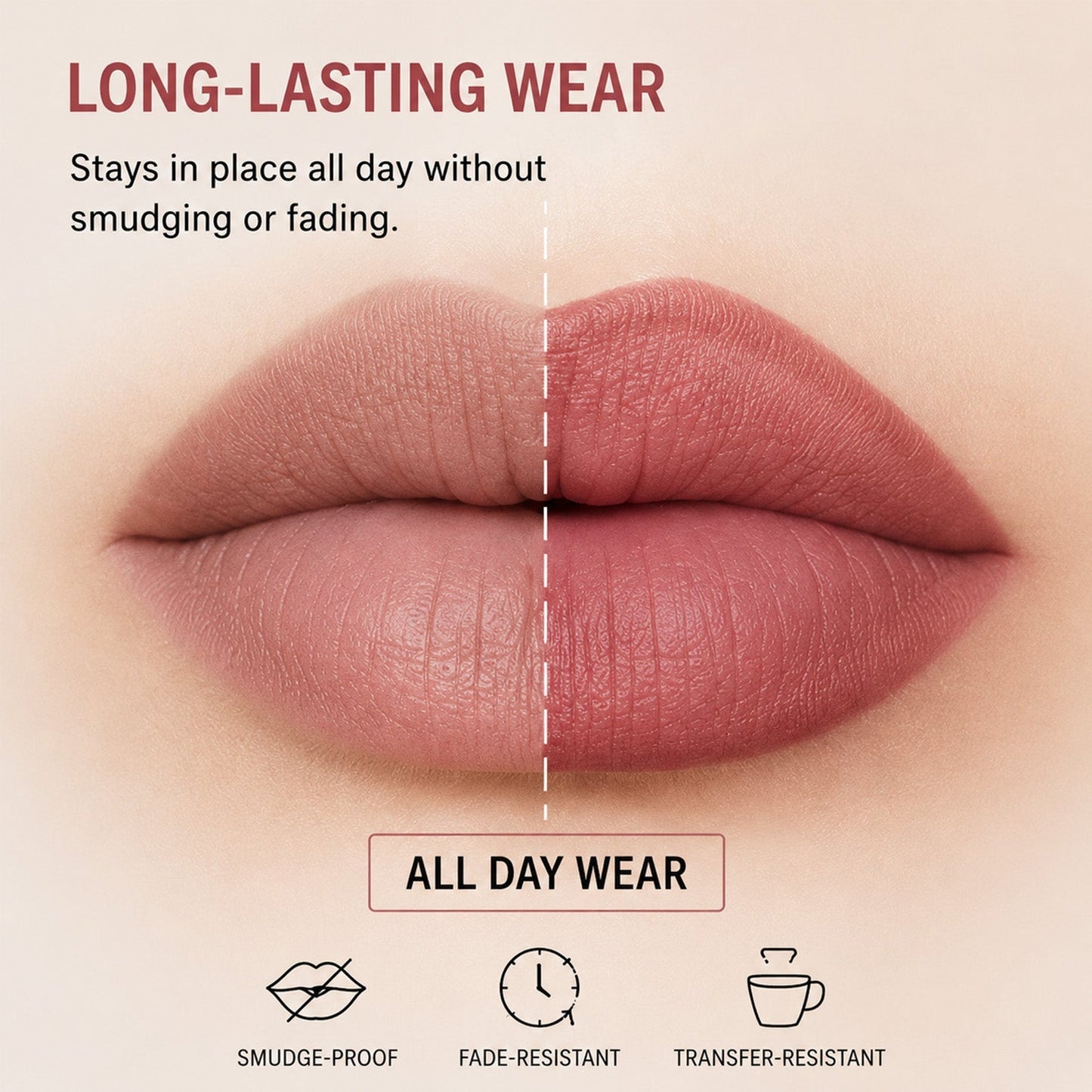 Waterproof Long Lasting 360 Degree Contour Lip Liner Pencil